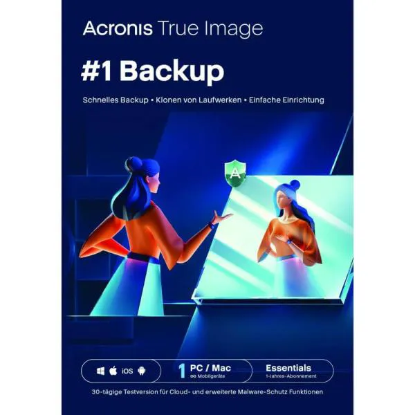 Acronis True Image Essentials (Geräte: 3 Geräte)