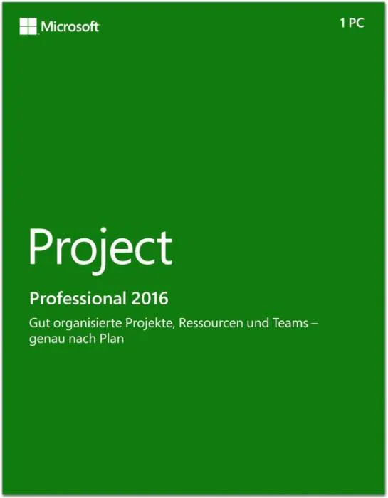 Project 2016 Professional - Sofort-Download - Product Key - Blitzversand | Software-Dealz.de