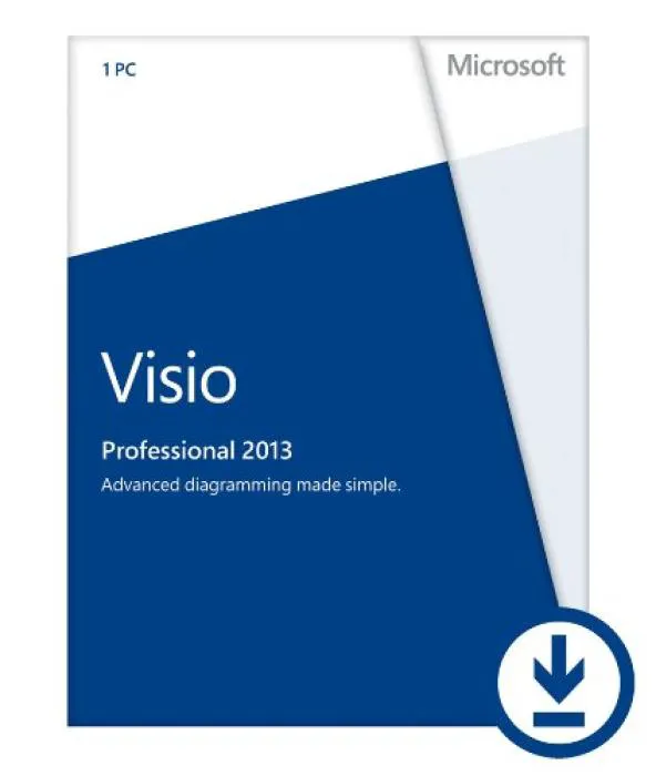 Visio 2013 Professional - Sofort-Download - Product Key - Blitzversand | Software-Dealz.de