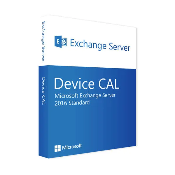 Microsoft Exchange Server 2016 - 25 Device CALs - Lizenz - Auditsicher - Sofort-Download | Software-Dealz.de