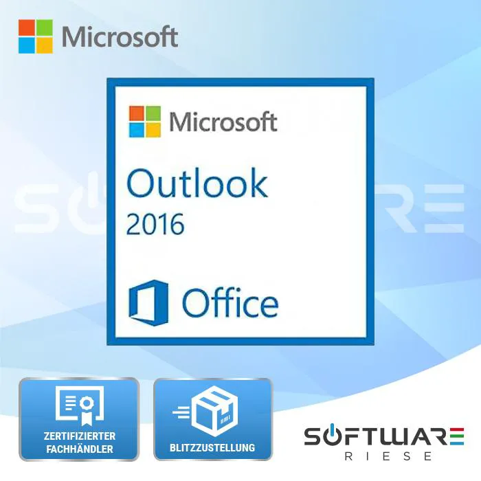 Microsoft Outlook 2016 - Sofort-Download - Product Key - Blitzversand | Software-Dealz.de