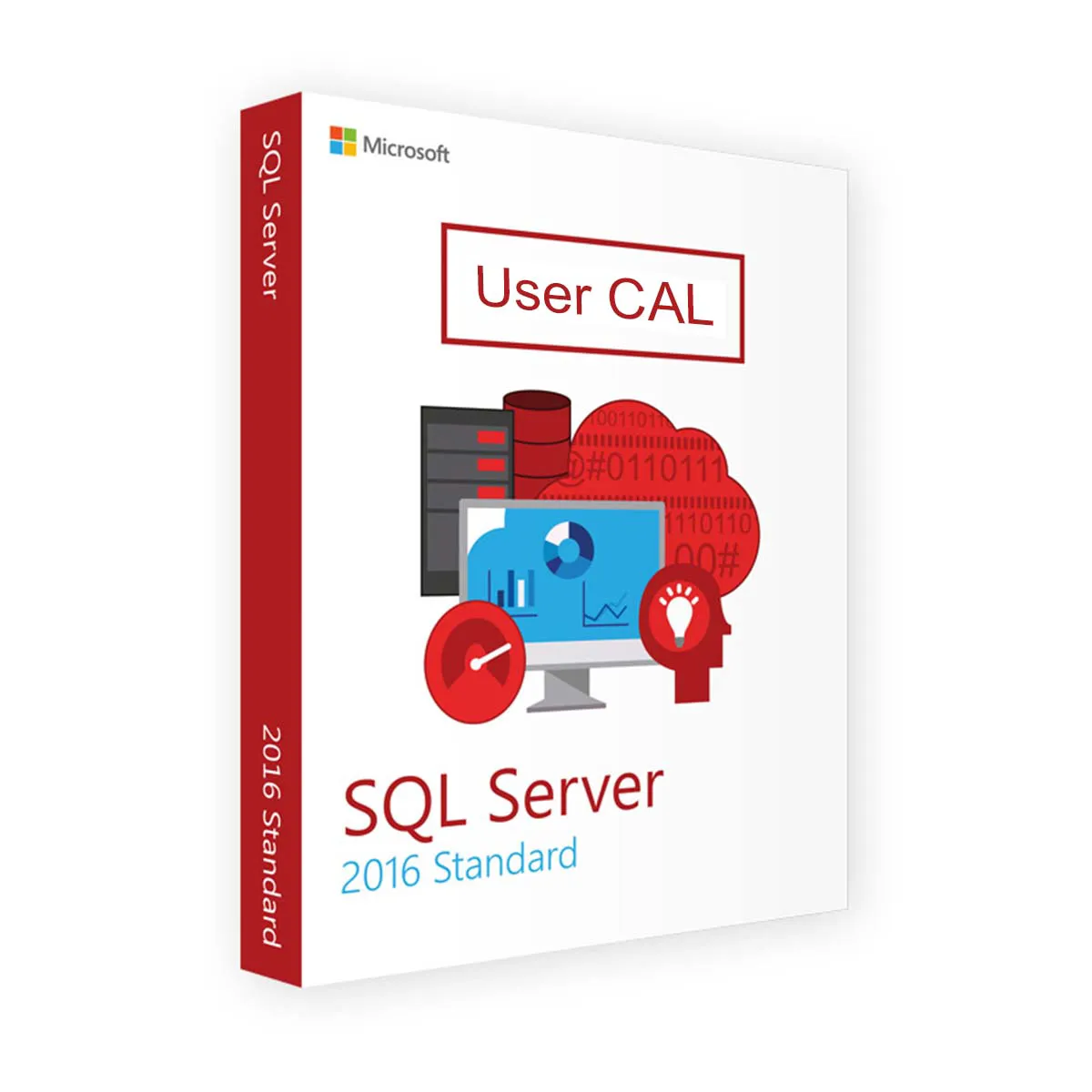 Microsoft SQL Server 2016 - 5 User CALs - Lizenz - Auditsicher - Sofort-Download | Software-Dealz.de