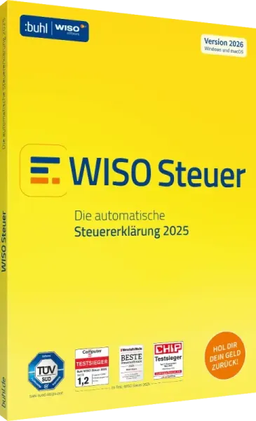 WISO Steuer 2026 (Steuerjahr 2025)