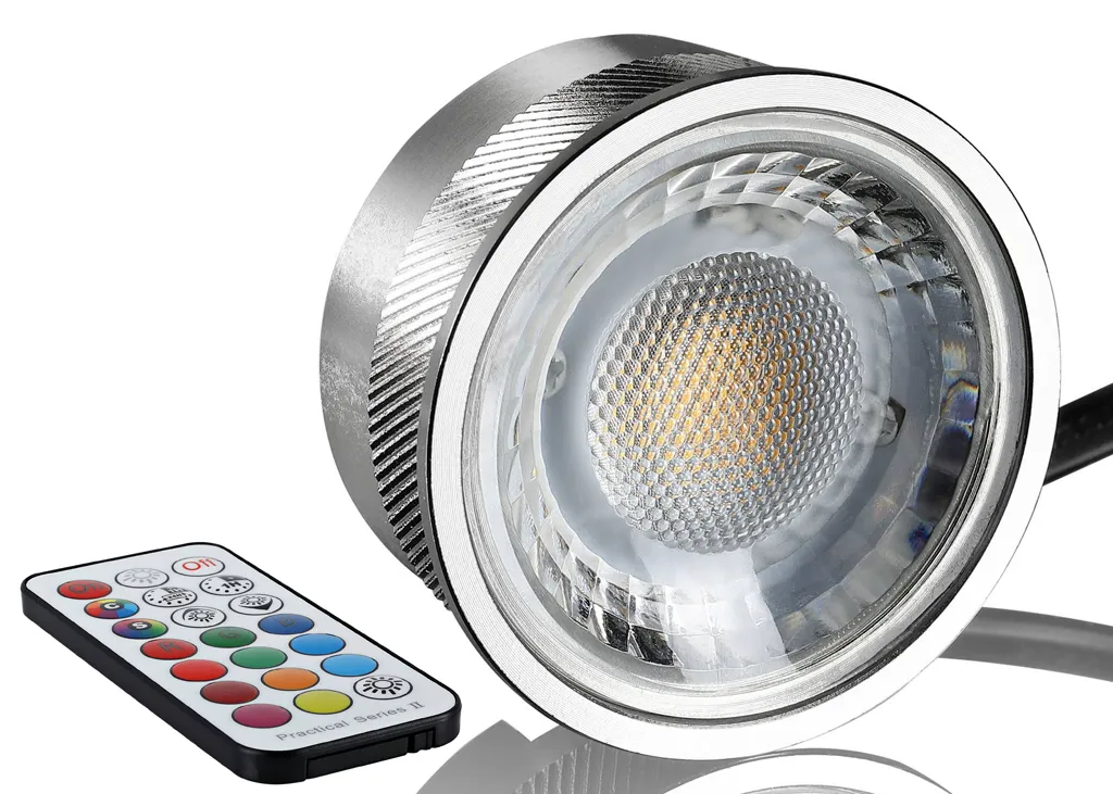 Flat LED Modul RGB + W oder + WW Dimmbar Ultraflach Linsenglas