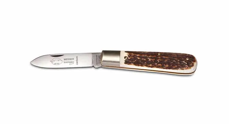 Otter kleines Taschenmesser Hirschhorn