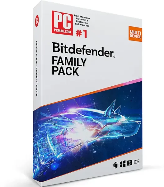 Bitdefender Family Pack 2026 (Laufzeit: 2 Jahre)