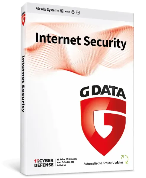 G DATA Internet Security 2026 (Geräte: 1 Gerät / Laufzeit: 1 Jahr)