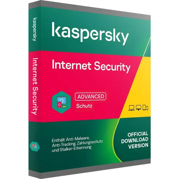 Kaspersky Internet Security 2026 (Laufzeit: 1 Jahr / Geräte: 3 Geräte)