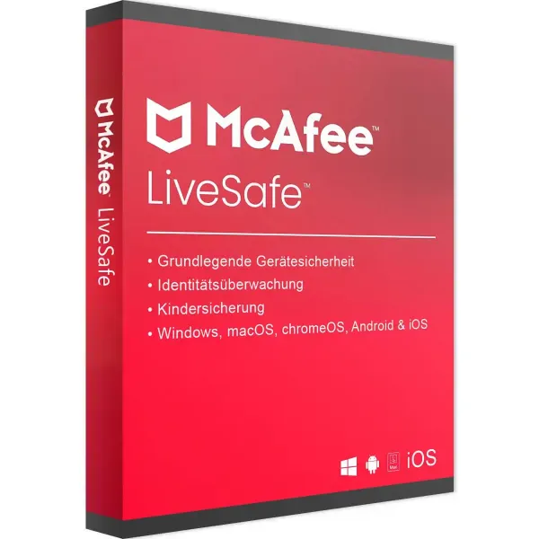 McAfee LiveSafe 2026 - Unbegrenzte Geräte