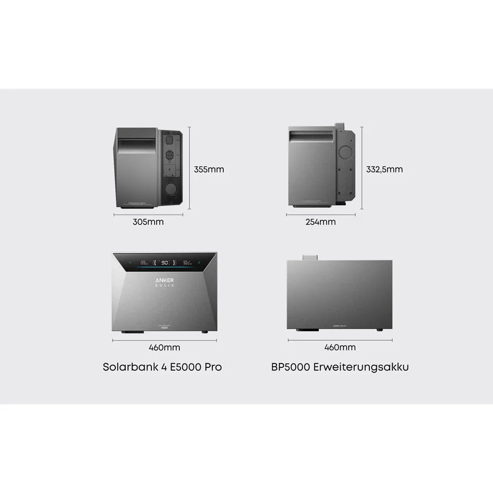 Anker SOLIX Solarbank 4 E5000 Pro 5 kWh