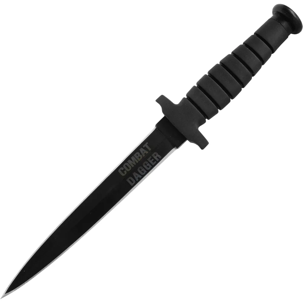 Combat Dagger schwarzer Dolch Stiefelmesser