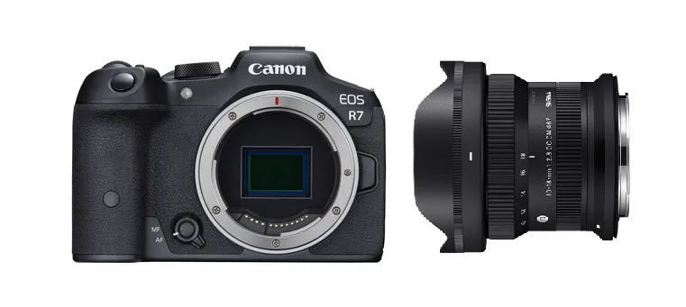 Canon EOS R7 + Sigma C 10- 2.8 DC DN