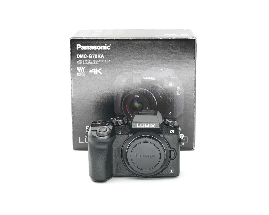 Panasonic Lumix DMC-G70 Gehäuse Topzustand, ca. 1500 Auslösungen #X40196**