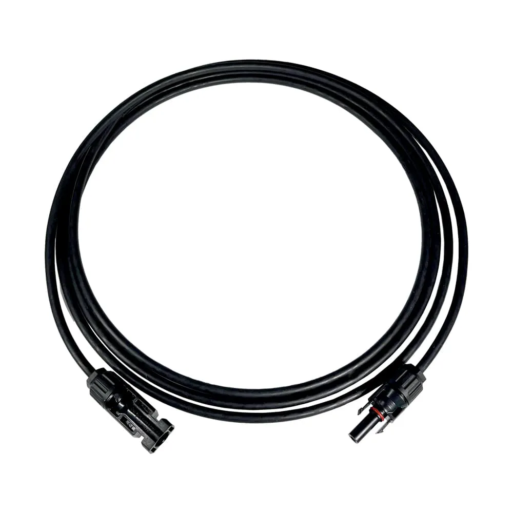 3 Meter PV Kabel ² mit MC4 Stecker TÜV geprüft