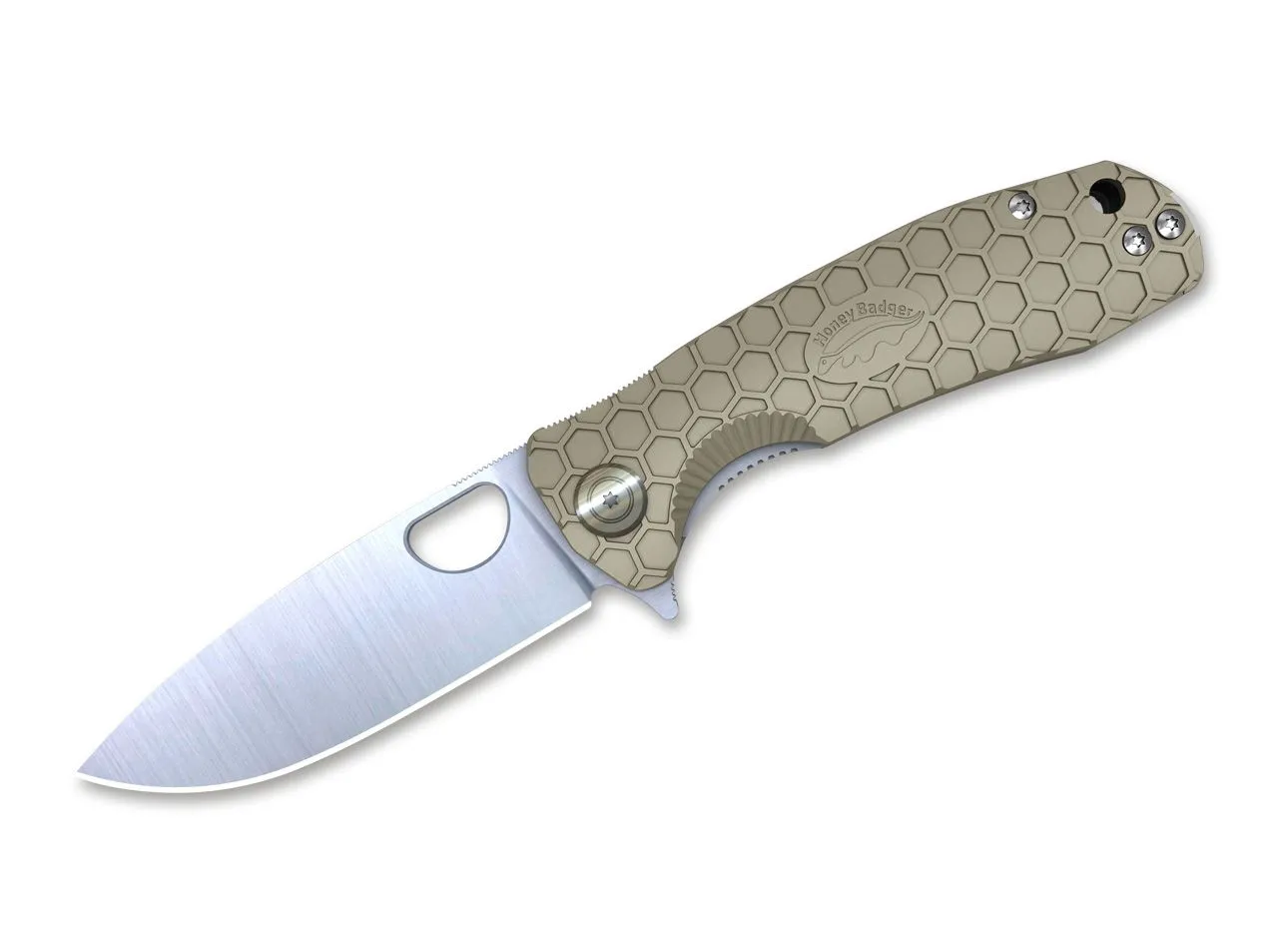 Taschenmesser Flipper D2 Small Tan