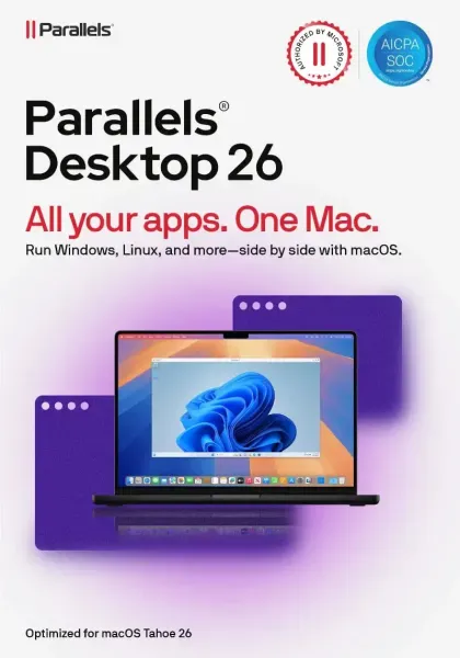 Parallels Desktop 26 Standard - Mac (Laufzeit: Dauerhaft)