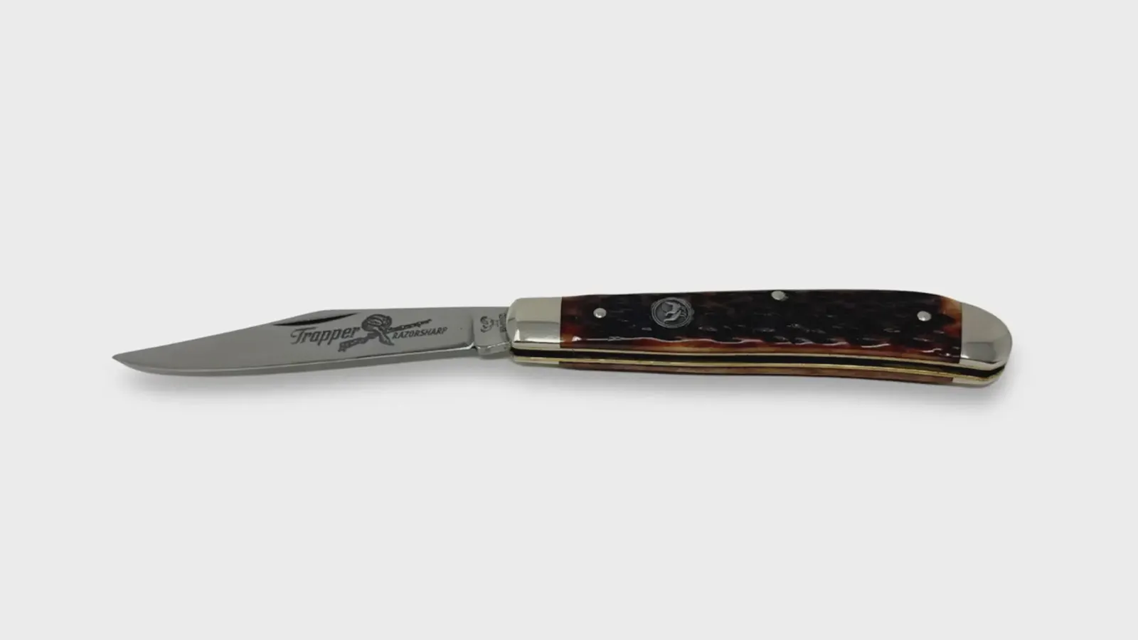 Robert Klaas Taschenmesser US-Trapper Picked-Bone